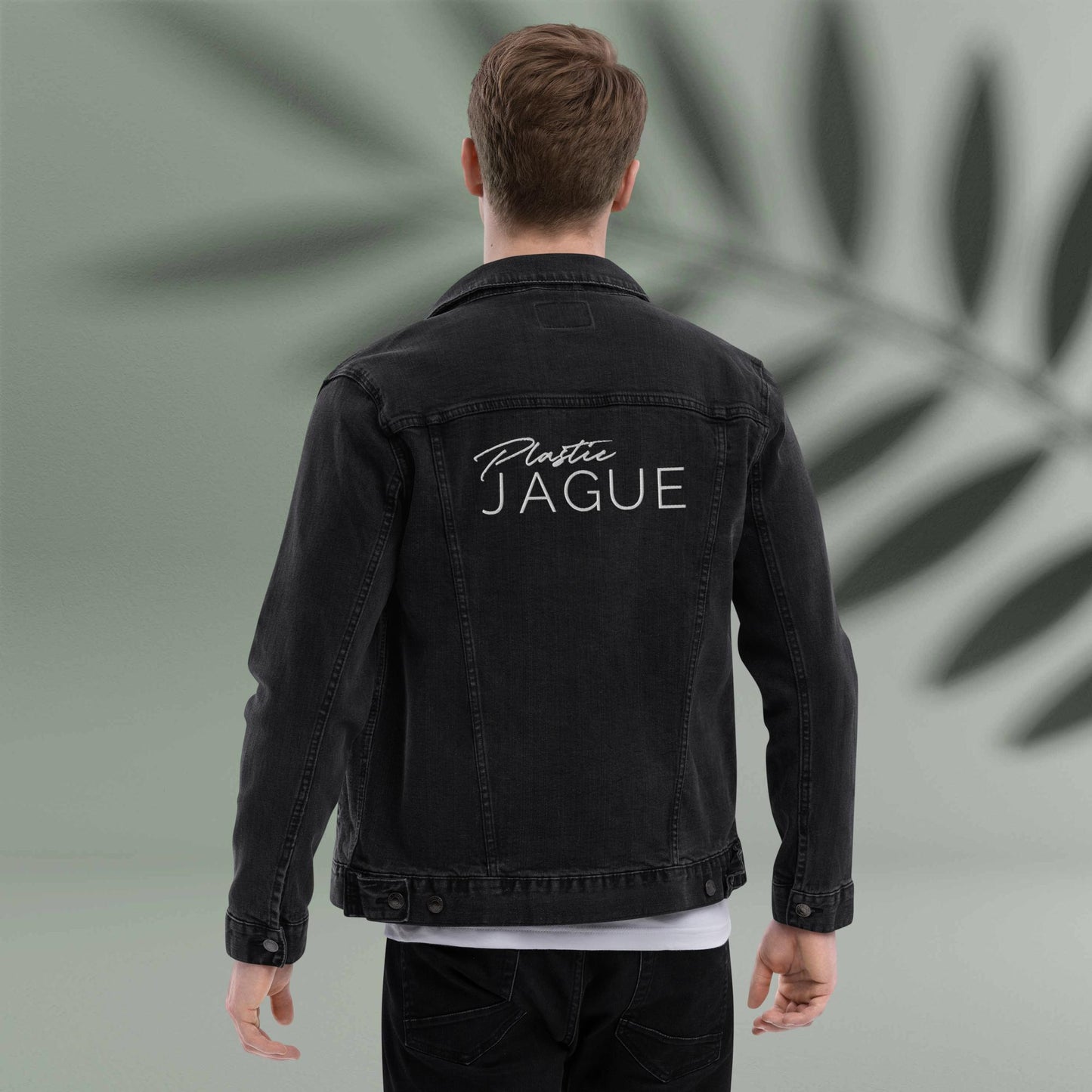 Premium Plastic Jague denim jacket